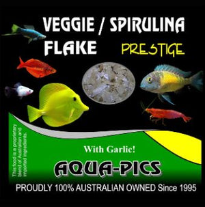 Flake food veggie/spirulina 50g
