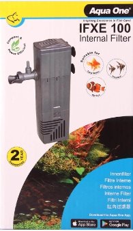 Aqua One IFXE 100 Internal Filter 350L/HR - Jurassic Jungle