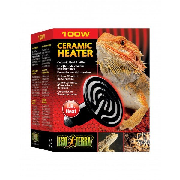 Reptile Heat Globe Ceramic Heat Emitter 100w Jurassic Jungle