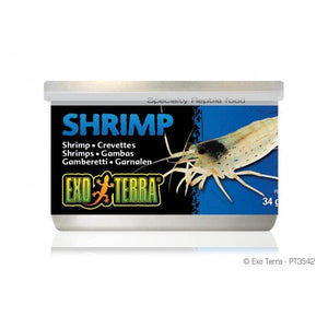 Exo Terra Canned Shrimp for Turtles - 34gm - Jurassic Jungle