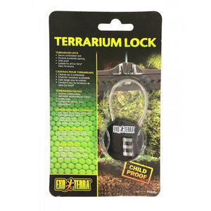 Exo Terra Metal Terrarium Lock - Jurassic Jungle