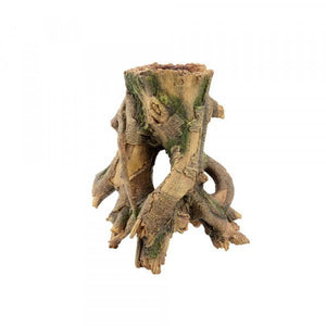 Bioscape Open Tree Stump 27 x 26.5 x 29.5cm - Jurassic Jungle