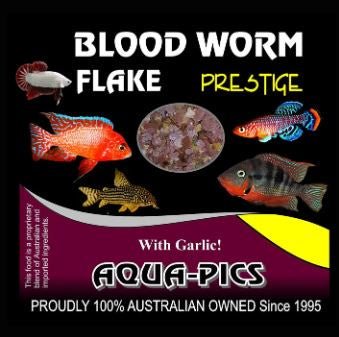 Flake Food Bloodworm 25g - Jurassic Jungle