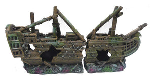 Petworx Shipwreck Large - Jurassic Jungle