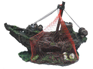 Petworx Shipwreck Medium - Jurassic Jungle