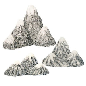 Snow Topped Mountains Large 22x10x16.5cm - Jurassic Jungle