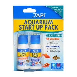 Aquarium Start Up Pack (Stress Coat & Quick Start) 30ml on Card - Jurassic Jungle