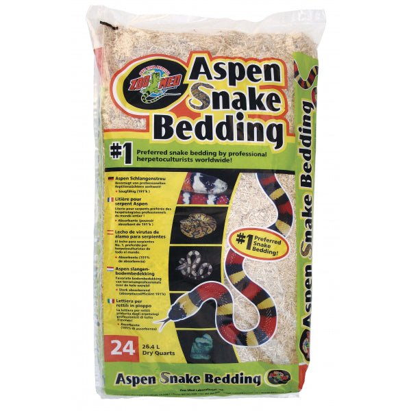 Aspen Snake Bedding 24quart (26.4L) - Jurassic Jungle