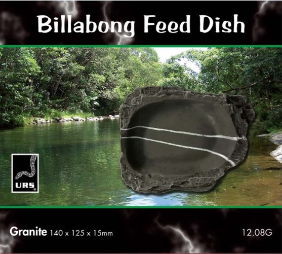 Reptile Billabong Feeding Dish Granite
