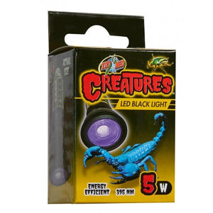 Creatures LED Black Light 5watt - Jurassic Jungle