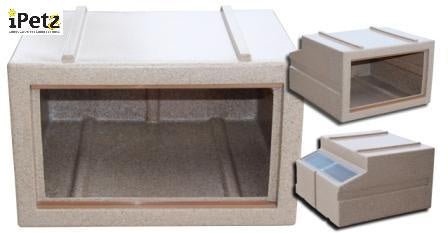 Reptile Enclosure - Deluxe Vivarium Small Sandstone Undomed