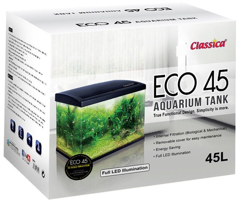 ECO - Aquarium Tank Kit 45L - Jurassic Jungle