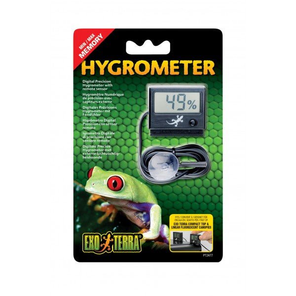 Exo Terra LED Hygrometer with Probe/Light - Jurassic Jungle