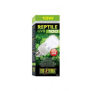 Exo Terra Reptile UVB100 13w Tropical Compact 5.0 - Jurassic Jungle