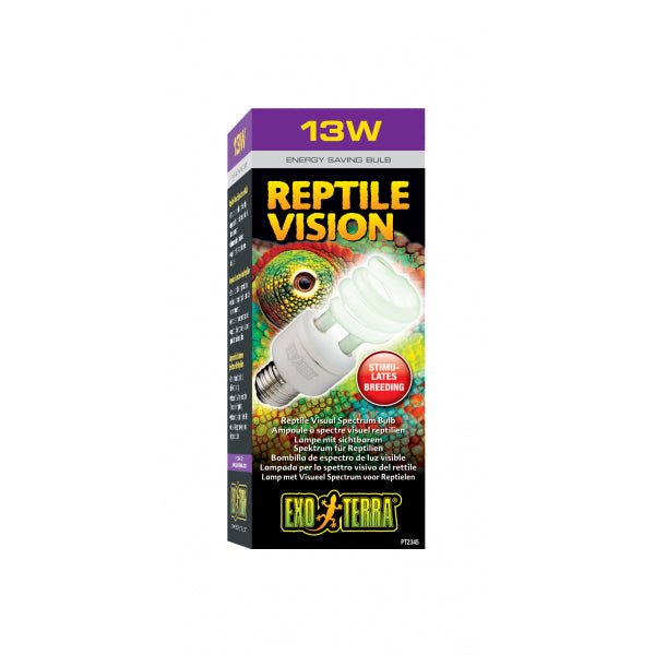 Exo Terra Reptile Vision Compact Fluoro Bulb 13w
