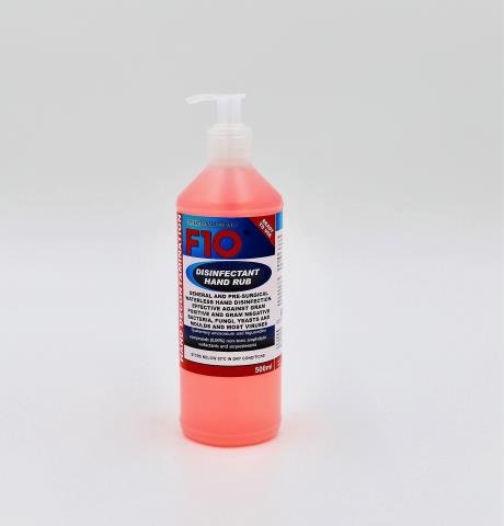 f10 Disinfectant hand rub 100ml - Jurassic Jungle