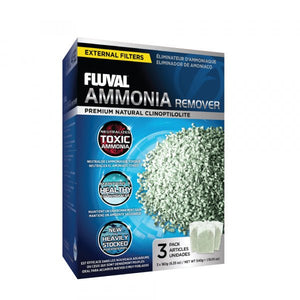 Fluval Ammonia Remover 3 x 180gm bags - Jurassic Jungle
