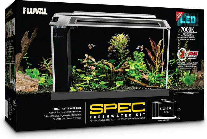 Fluval Spec V2 Aquarium Black 19L