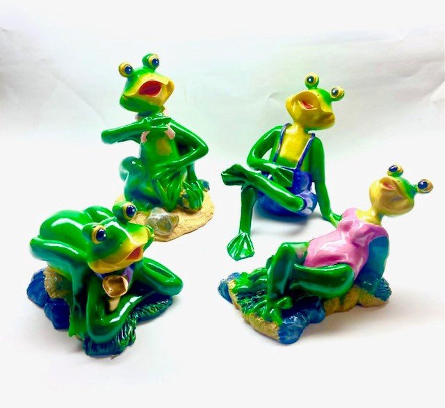 Frog Ornament 10cm - Jurassic Jungle