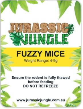 Frozen Mice (individual) - Jurassic Jungle
