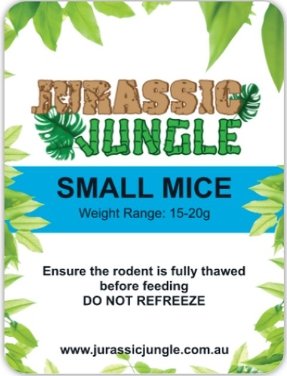 Frozen Mice (individual) - Jurassic Jungle