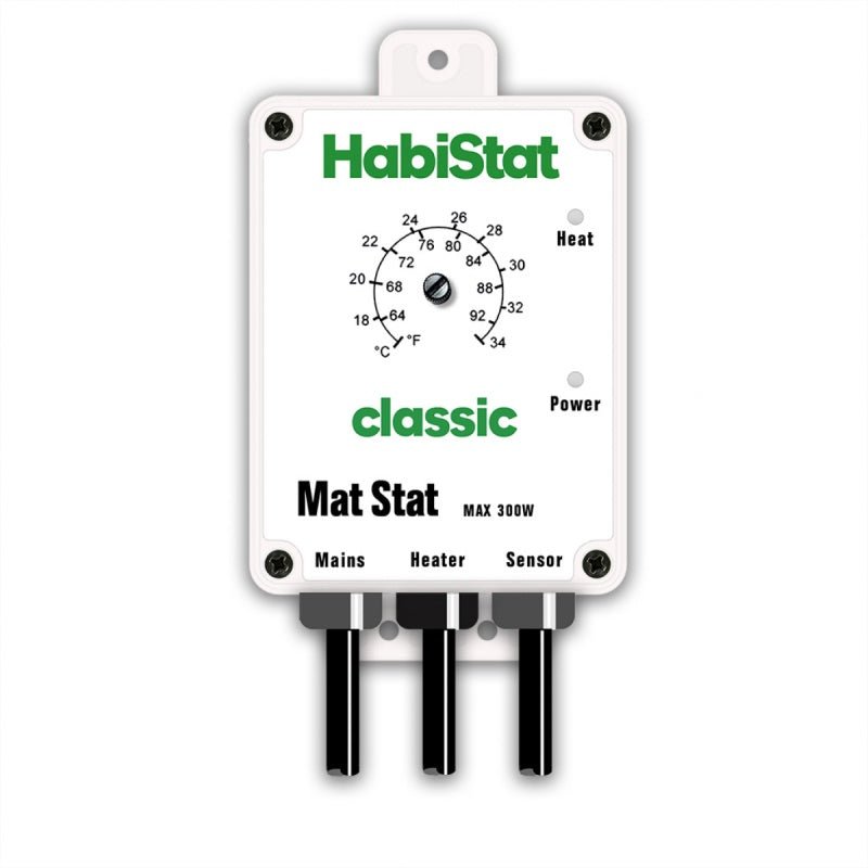 Habistat Mat Stat On/Off Thermostat White - Jurassic Jungle