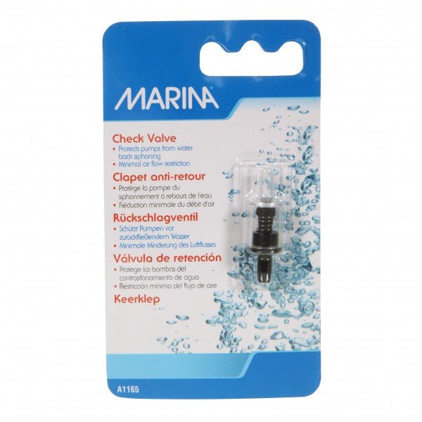 Marina Check Valve on Card