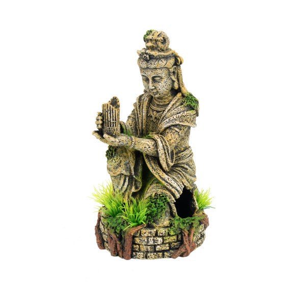 Oriental Lady at Well - 10 x 17.5 cm - Jurassic Jungle