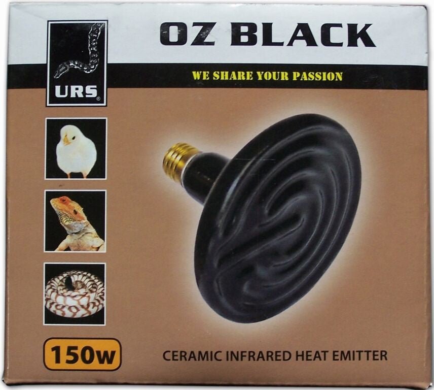 Oz Black Ceramic 150w - Jurassic Jungle