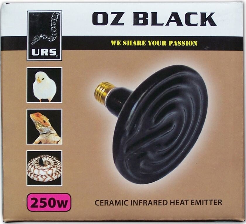 Oz Black Ceramic 250w - Jurassic Jungle