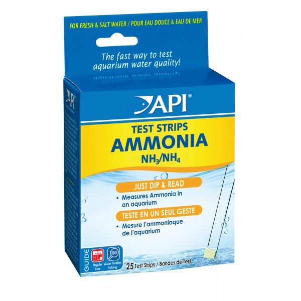 Quick Testing Strips Ammonnia