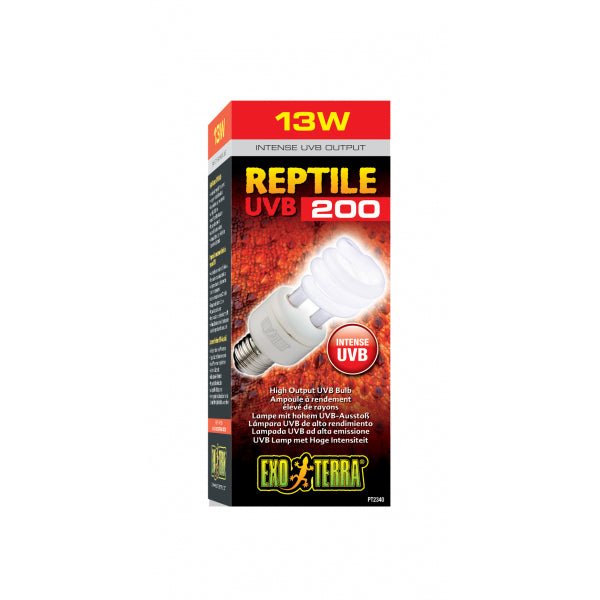 Reptile UVB200 13w Compact Fluoro Bulb - Jurassic Jungle