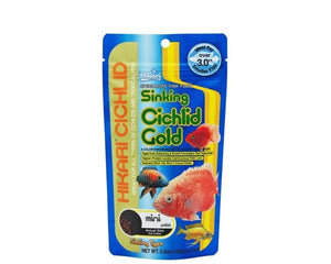 Sinking Cichlid Gold Mini - 100g - Jurassic Jungle