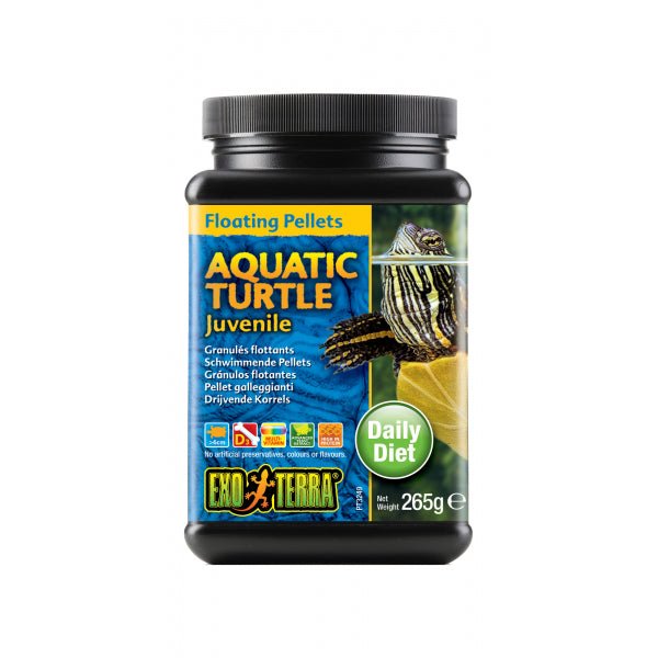 Turtle Food Juvenile Floating Pellets 265gm - Jurassic Jungle