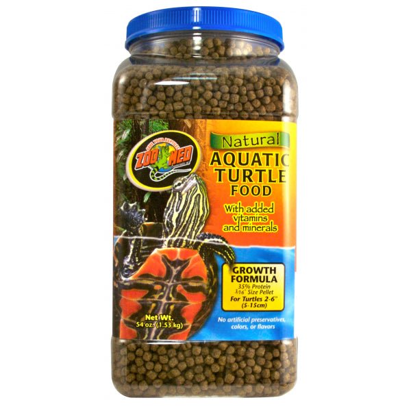 Zoo Med Aquatic Turtle Food Growth Formula 1.5kg - Jurassic Jungle