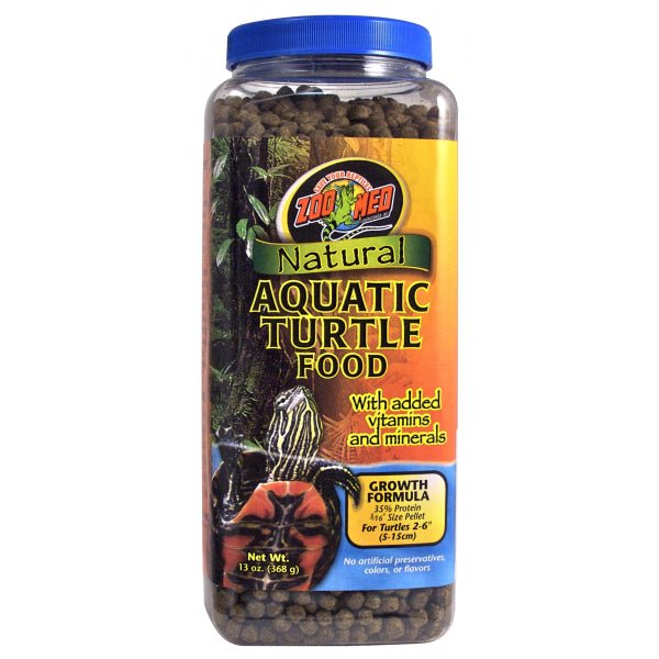 Zoo Med Aquatic Turtle Food Growth Formula 365gm - Jurassic Jungle