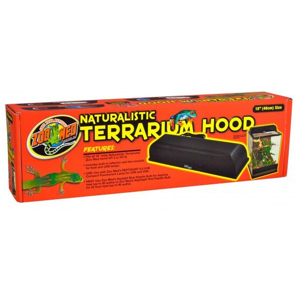 Zoo Med Naturalistic Terrarium Hood 18" 46cm - Jurassic Jungle